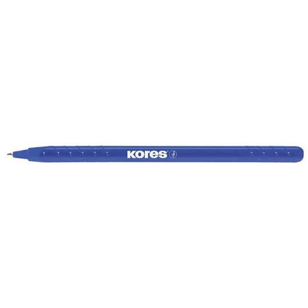 Stylo à bille jetable k-pen super slide k  bleu kores
