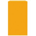 vidaXL Armoire de rangement Jaune moutarde 80 x 40 x 70 cm Acier