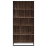 vidaXL Bibliothèque chêne marron 80 5x35x170 5 cm bois d'ingénierie