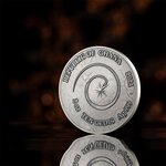 Pièce de monnaie en Argent 10 Cedis g 62.2 (2 oz) Millésime 2024 Chronicles of Fire SALAMANDER