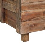 vidaXL Table basse 65x65x38 cm Bois de récupération solide