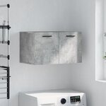 vidaXL Armoire murale Gris béton 60x36 5x35 cm Bois d'ingénierie