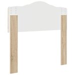 vidaXL Tête de lit Chêne Sonoma 80 cm Bois d'ingénierie