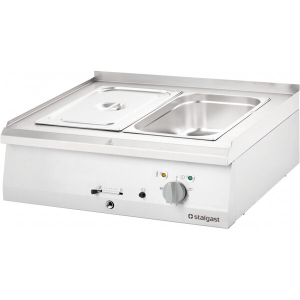 Bain marie électrique 2 x gn 1/1 1.6 kw - stalgast -  - acier inoxydable 800x700x250mm