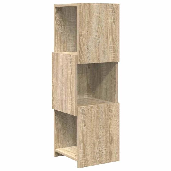 vidaXL Meuble d'angle Chêne Sonoma 30 5x30x95cm Bois d'ingénierie