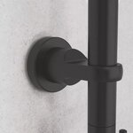 SCHÜTTE Ensemble de douche de tête MALLORCA noir mat
