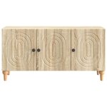 vidaXL Meuble TV Chêne Sonoma 99 x 34 5 x 50 cm Bois d'ingénierie