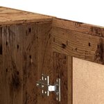 vidaXL Buffet vieux bois 69 5x34x90 cm bois d'ingénierie