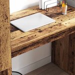 vidaXL Bureau Bois Ancien 113 x 54 x 120 cm Bois d'ingénierie