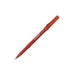 Stylo Feutre STYLIST Pte fine Gainée Métal 0,5 mm rouge STABILO