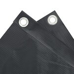 vidaXL Écran d'intimité de balcon anthracite 700x90 cm PVC