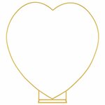 vidaXL Arche de mariage Doré 195 x 35 x 211 cm Acier