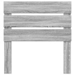 vidaXL Tête de lit Gris Sonoma 90 cm Bois d'ingénierie