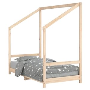 vidaXL Cadre de lit pour enfant 80x160 cm bois de pin massif