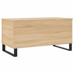 vidaXL Table basse Chêne sonoma 90x44 5x45 cm Bois d'ingénierie