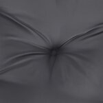 vidaXL Coussins de palette lot de 7 anthracite tissu