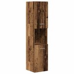 vidaXL Ensemble de meubles salle de bain 4 Pièces bois d'ingénierie