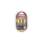 Pack de 3 ampoules retroled caspule  culot g9  2 6w cons. (20w eq.)  200 lumens  lumière blanc chaud