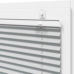 vidaXL Store plissé gris clair 85x150 cm largeur du tissu 84 4 cm