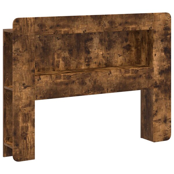 vidaXL Cabinet de Tête de Lit Chêne fumé Bois d’ingénierie