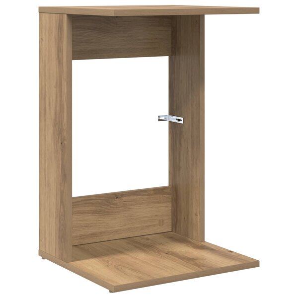 vidaXL Table d'appoint Chêne artisanal 40 x 38 x 62 5 cm