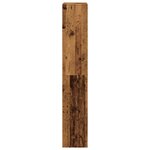 vidaXL Bibliothèque vieux bois 100x33x187 5 cm bois d'ingénierie