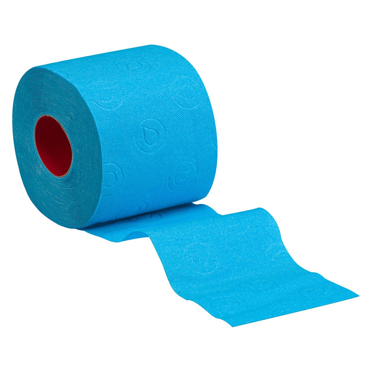 CASINO Papier toilette 3 plis blanc/bleu - x4