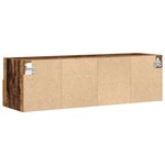 Meubles TV vidaXL 2 Pièces Bois Vieilli 100x30x30 cm Bois d'Ingénierie
