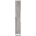 vidaXL Armoire de bain sonoma gris 30x30x190 cm bois d'ingénierie