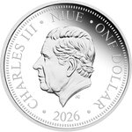 Monnaie BABY UNICORN Baby Mythical Creature 1/2 Oz Argent 1$ Niue 2026 (PRÉCOMMANDE)