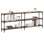 vidaXL Table console Bois Ancien 200 x 29 x 75 cm