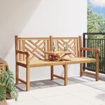 vidaXL banc Other Marron 150 x 60 x 90 cm Bois de teck solide
