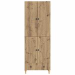 vidaXL Ensemble de Meubles 2 Pièces 66 x 34 5 x 95 cm Bois d'ingénierie