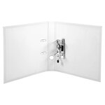 Classeur À Levier Pvc A4 Dos De 50mm. - Blanc - X 10 - Exacompta