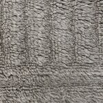 Tapis gris en laine avec reliefs ondulés - 170 x 240 cm