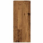 vidaXL Armoire de salle de bain vieux bois 60x33x80 cm bois ingénierie