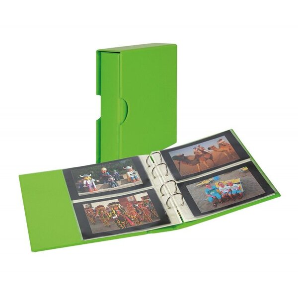 Album Publica M Color Lindner pour cartes postales  photos. Couleur - Vert SPRING