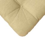 vidaXL Coussins de siège 4 Pièces Vert gris 40 x 40 cm