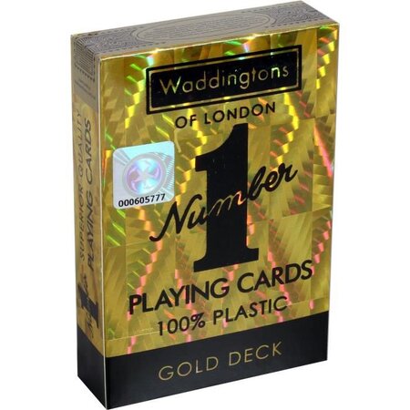 WADDINGTONS N°1 - Or - Jeu de 54 cartes
