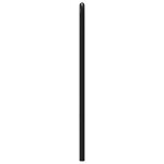 vidaXL Tête de lit chêne fumé 140 cm acier et bois d'ingénierie