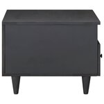 vidaXL Table basse Multicolore 80 x 54 x 40 cm Bois de mangue massif