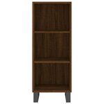 vidaXL Buffet chêne marron 34 5x32 5x90 cm bois d'ingénierie