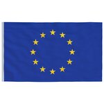 vidaXL Drapeau Union Européenne et mât en aluminium 6 2 m