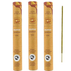 48 bâtonnets d'encens ayurvédique naturel - Intuition