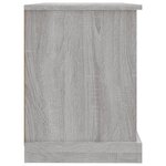 vidaXL Meuble TV sonoma gris 73x35 5x47 5 cm bois d'ingénierie