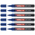 Marqueur Peinture 790 Bleu Pointe Moyenne 2-3 mm x 6 EDDING
