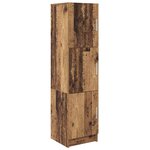 vidaXL Meuble de Rangement Bois ancien 31 5 x 32 x 124 cm