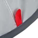 vidaXL Tente de plage gris escamotable imperméable