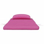 vidaXL Coussins de chaise adirondack lot de 2 rose tissu oxford