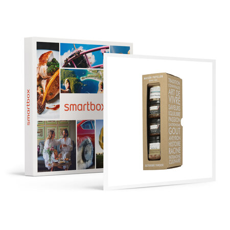 SMARTBOX - Coffret Cadeau Coffret de 4 terrines gourmandes à déguster à domicile -  Gastronomie